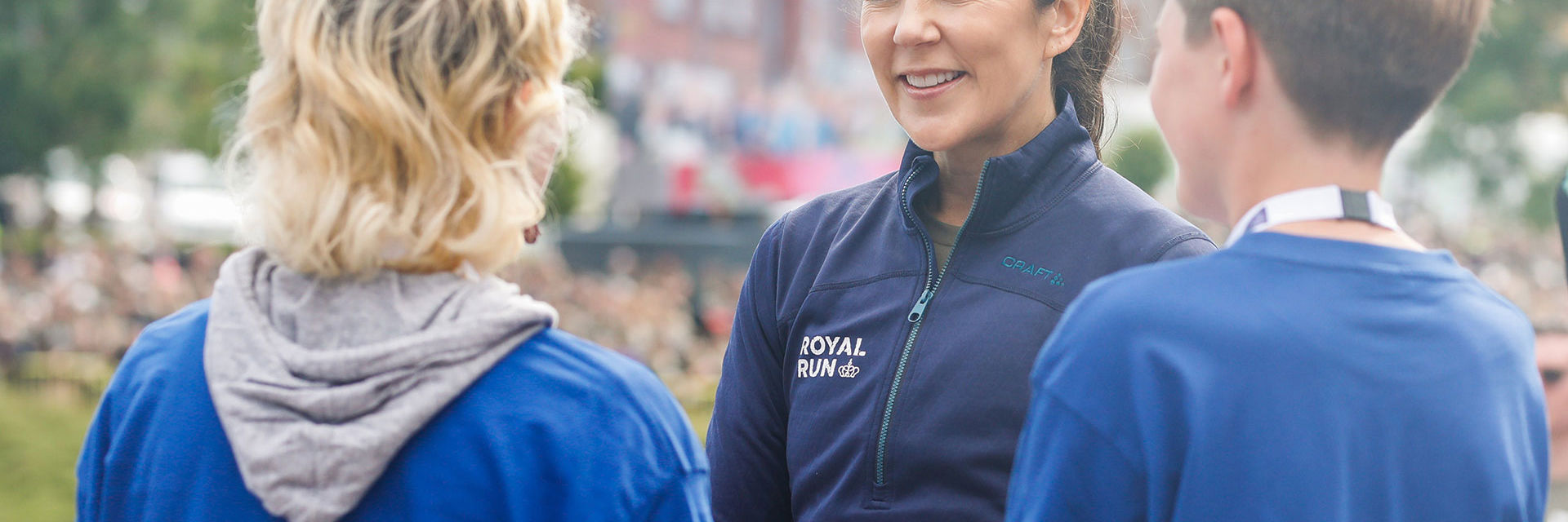 Kronprinsesse Mary til Royal Run