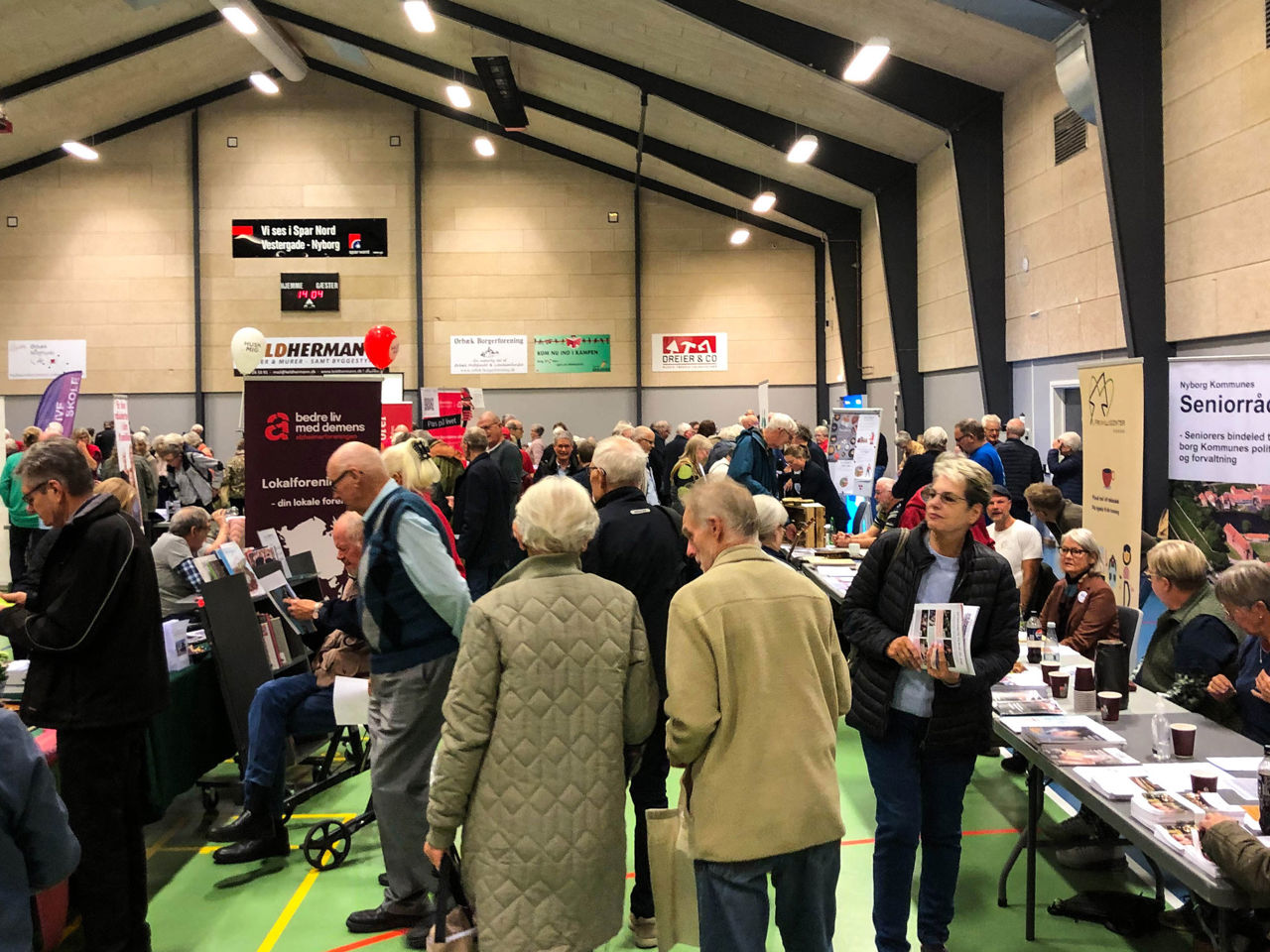 Seniorlivsmessen 2024 // Foto: Nyborg Kommune