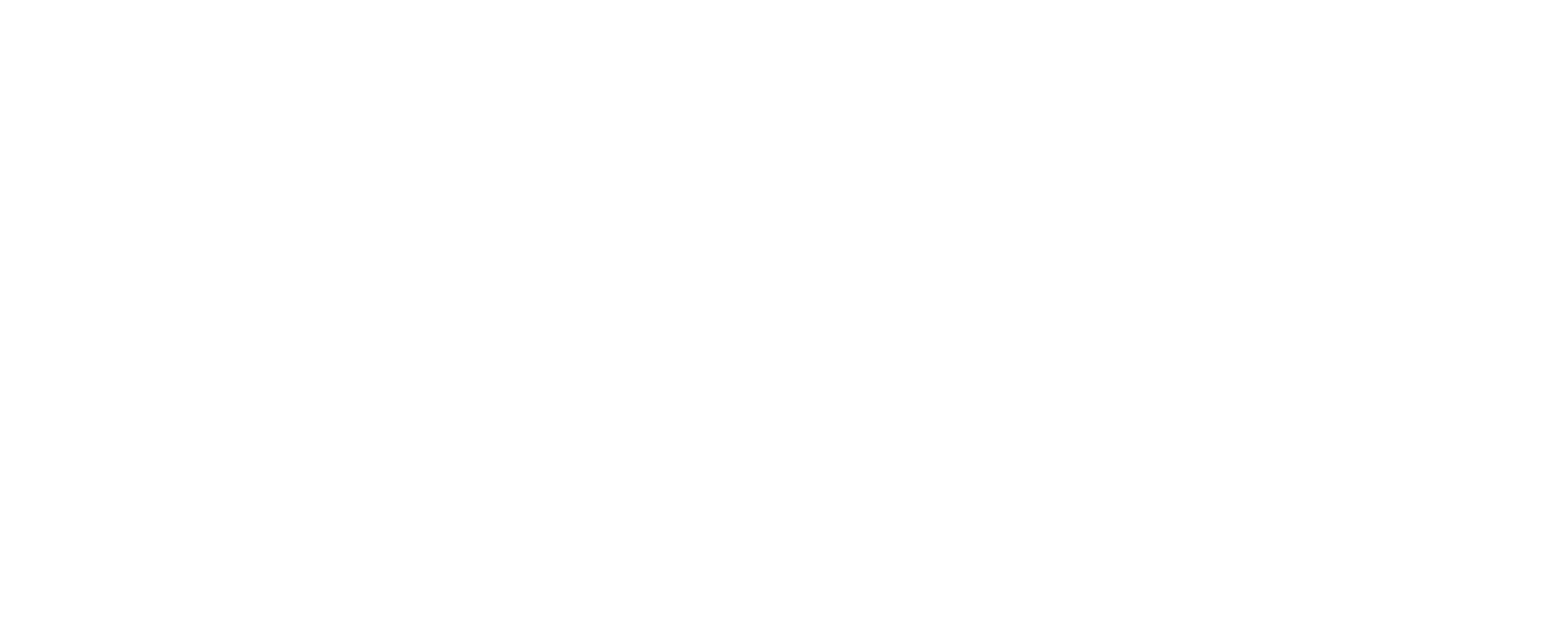 Logo i hvid med navnetræk