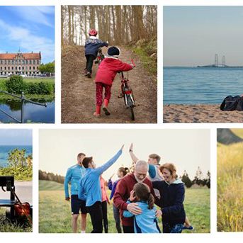 SAMMEN om det sundeliv – Sundhedspolitik 2024-2027 // Foto: Nyborg Kommune