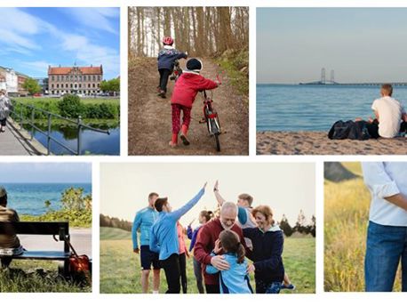 SAMMEN om det sundeliv – Sundhedspolitik 2024-2027 // Foto: Nyborg Kommune