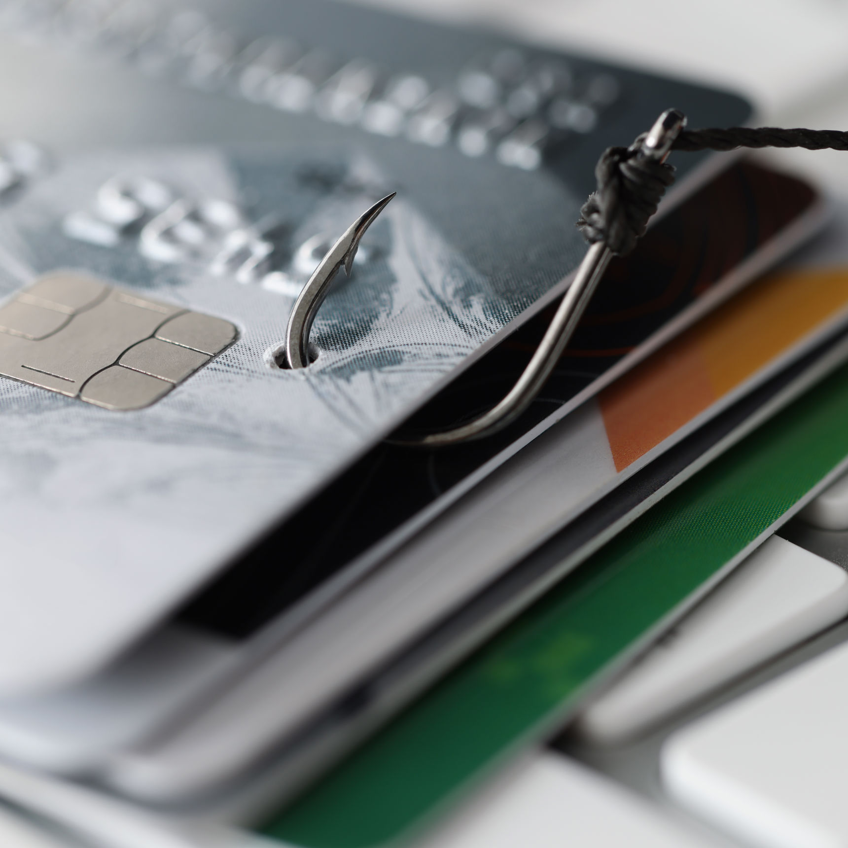 Kreditkort på fiskekrog