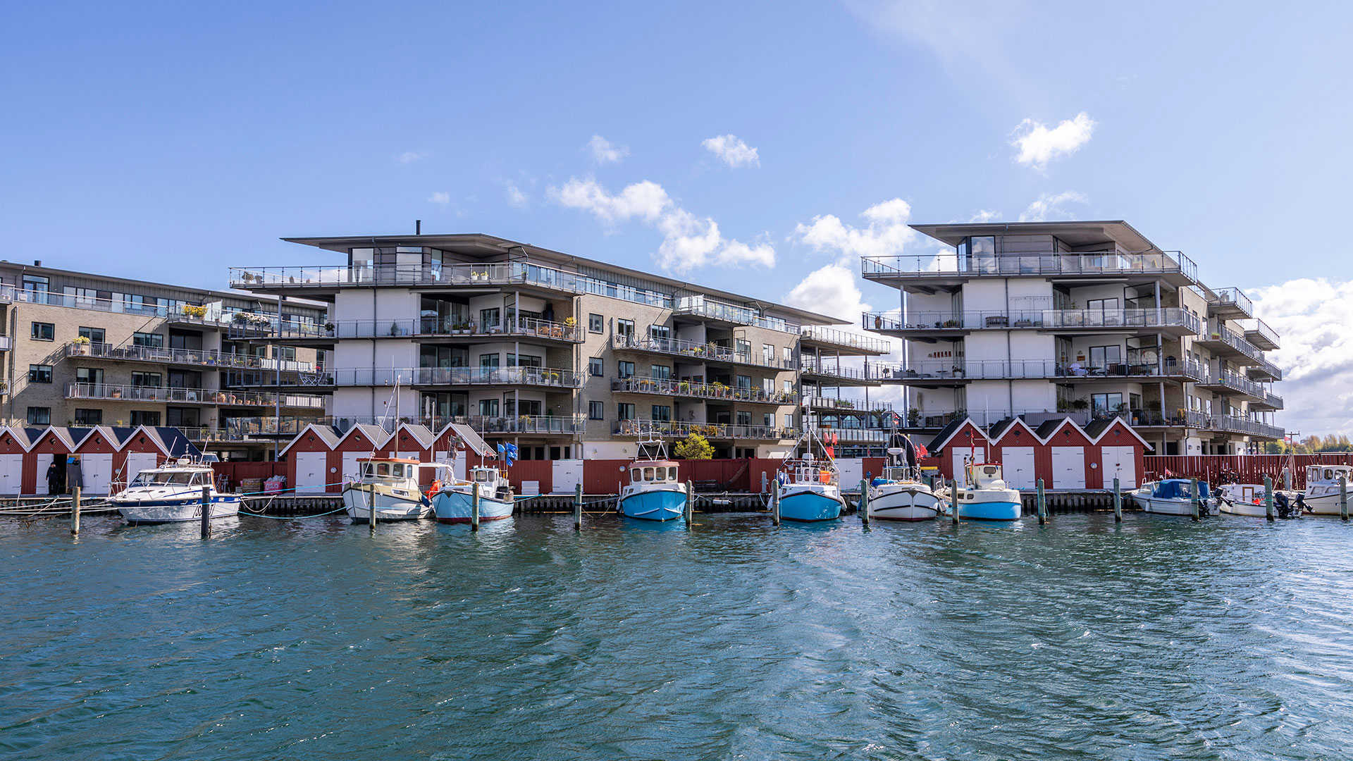 Havnelejligheder ved Nyborg Marina