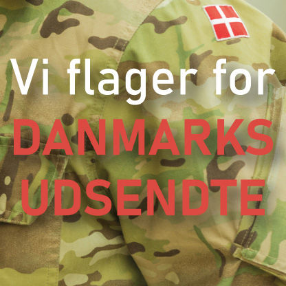 Plakat for Danmarks Udsendte // Foto: Nyborg Kommune