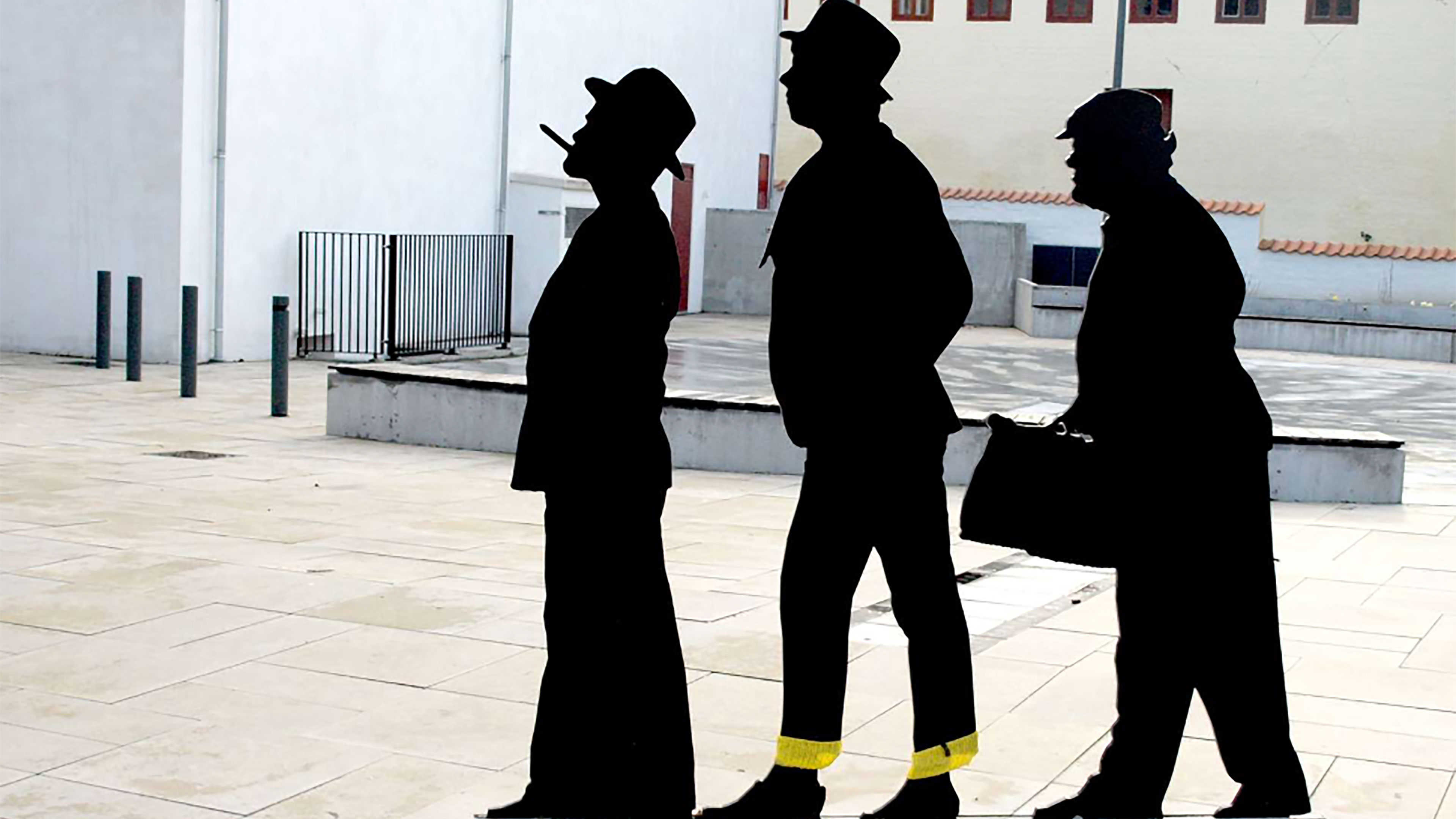 Silluet af Olsenbanden