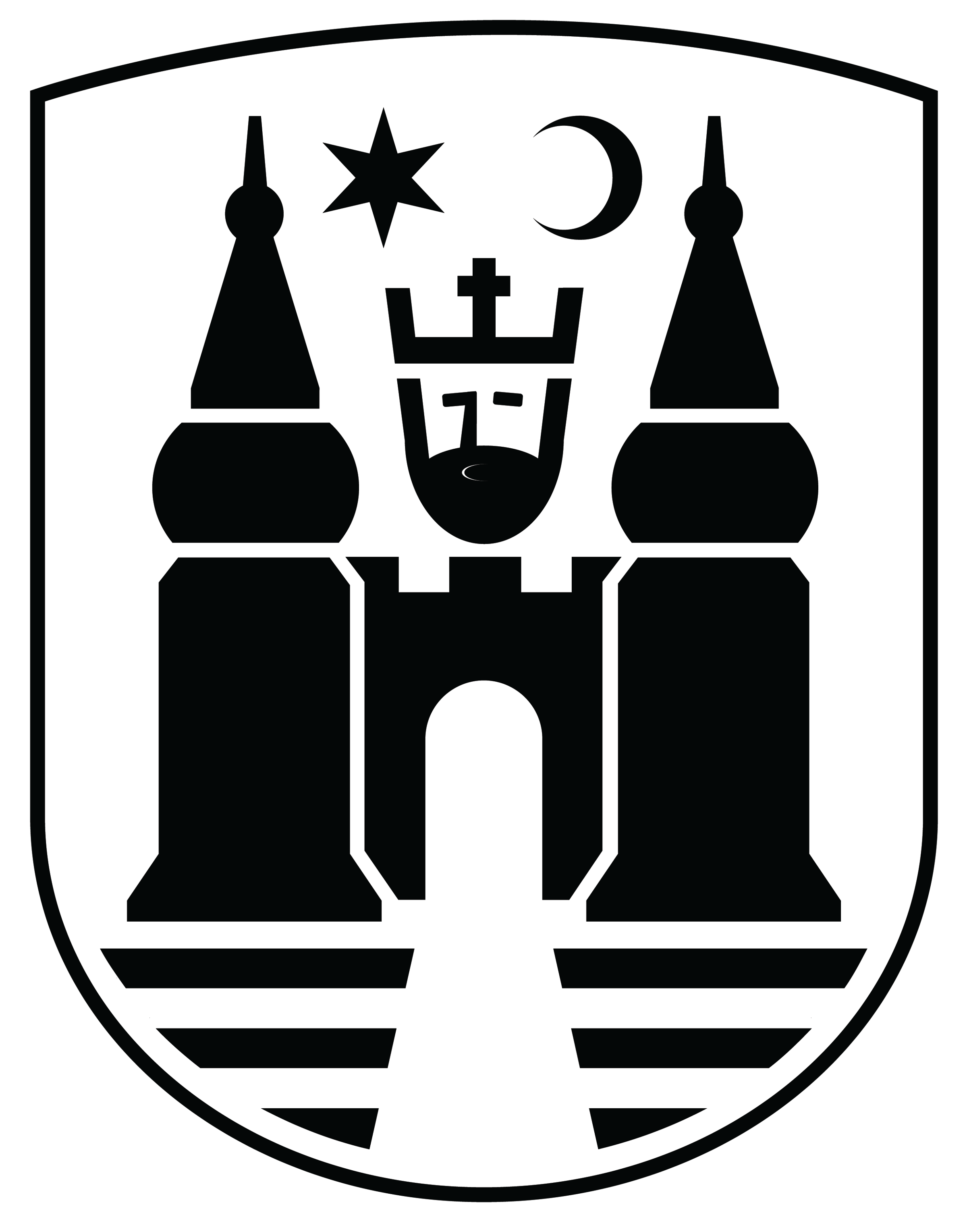 Logo i sort uden navnetræk