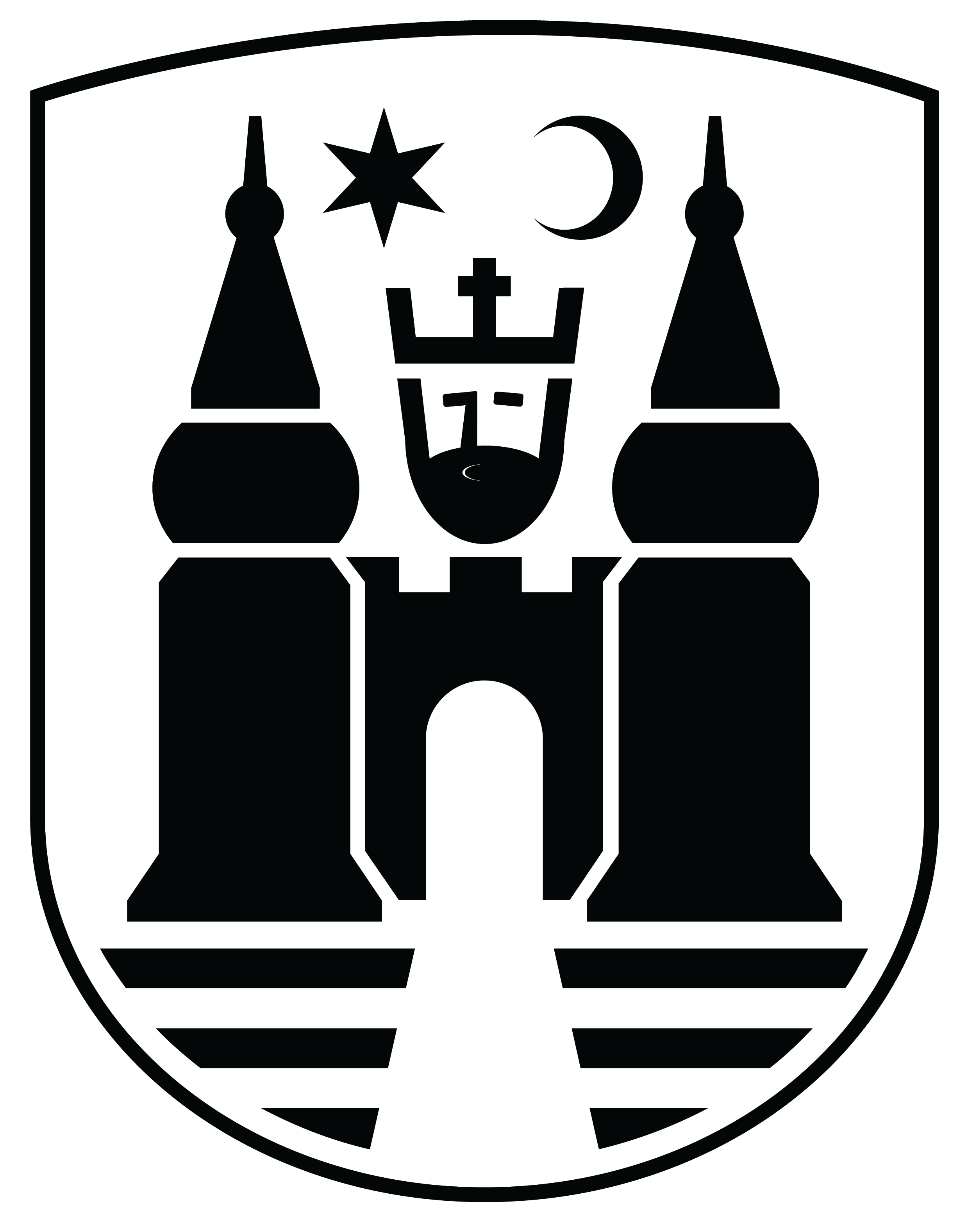 Logo i sort uden navnetræk