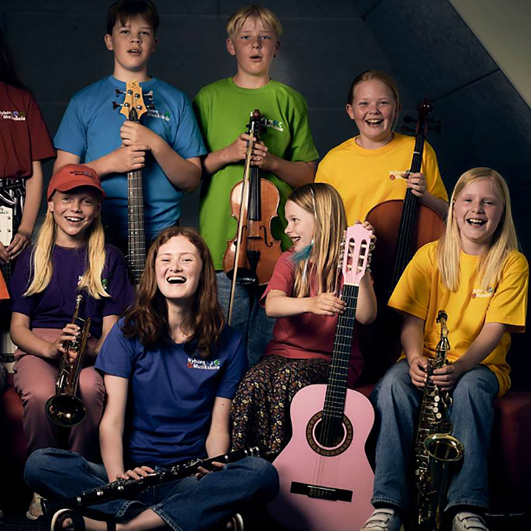 Samspilshold fra Nyborg Musikskole