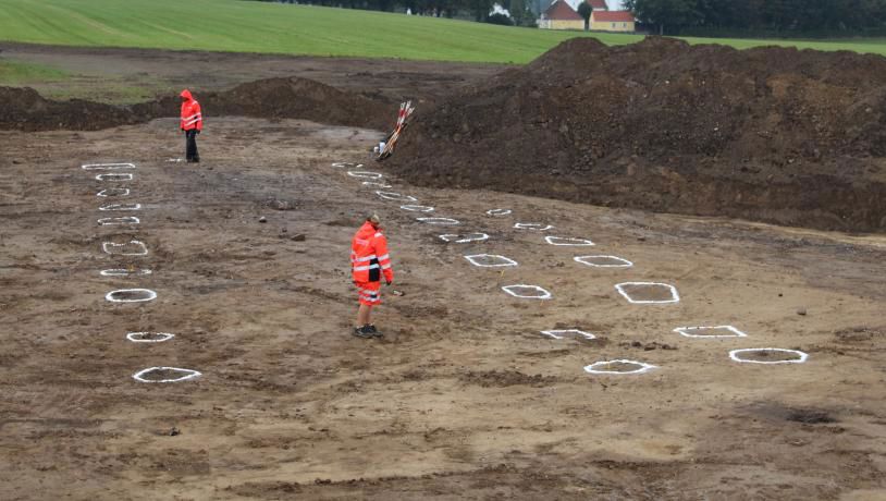 Udgravning i Aunslev